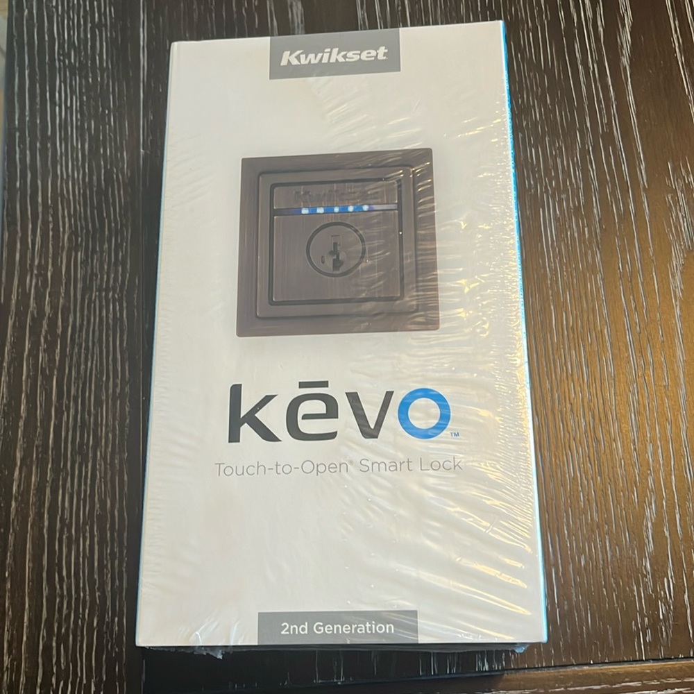 Brand new Kwikset Kevo Touch-to-Open Smart Lock - 2nd Generation